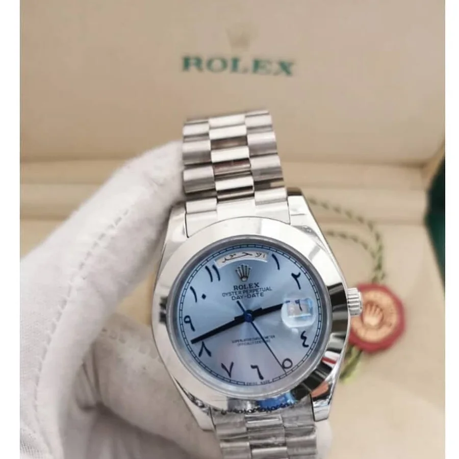 Rolex Datejust con esfera azul hielo